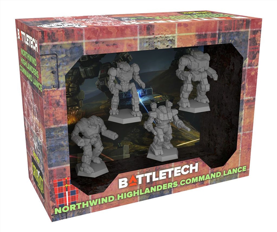 Battletech Northwind Highlanders Command Lance/Product Detail/Board Games