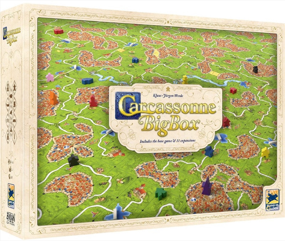 Carcassonne Big Box/Product Detail/Board Games