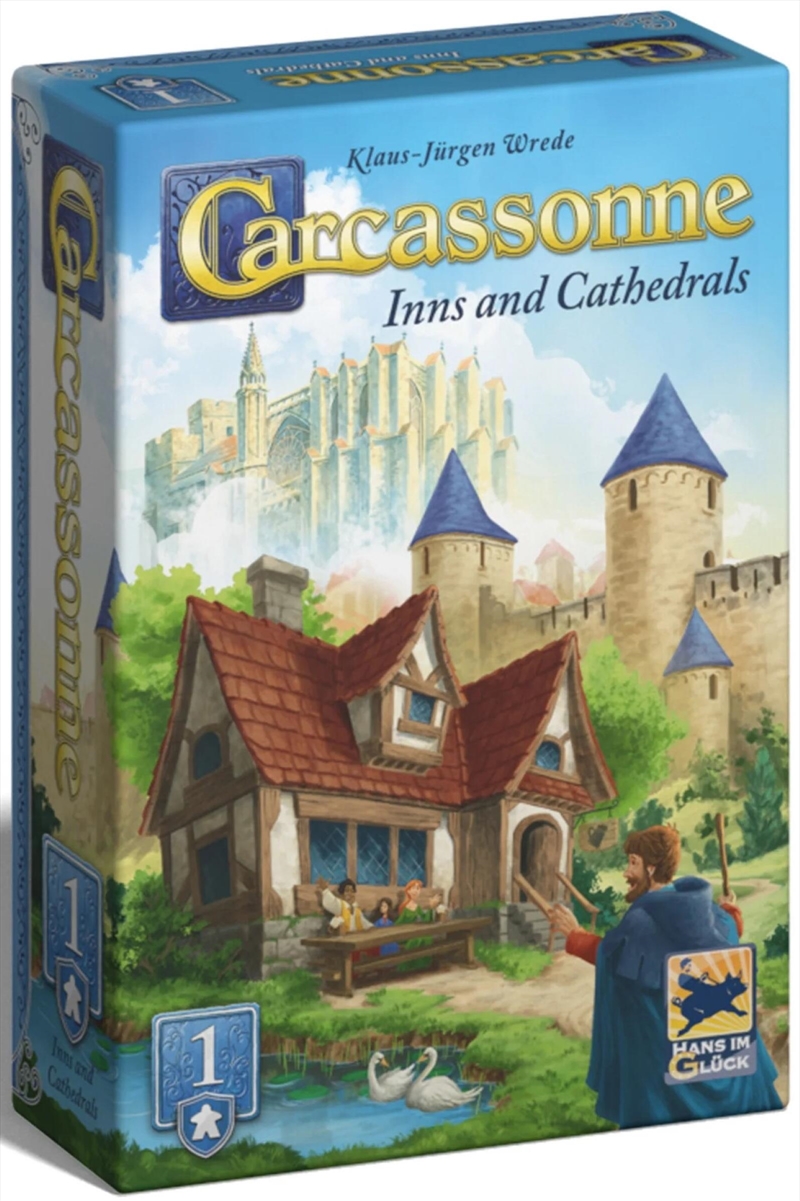 Carcassonne Expansion 1 - Inns And Cathedrals (2025 Redesign)/Product Detail/Board Games