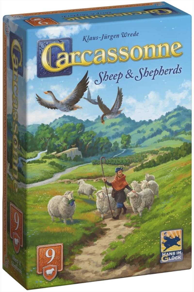 Carcassonne Expansion 9 - Sheep And Shepherds (2025 Redesign)/Product Detail/Board Games