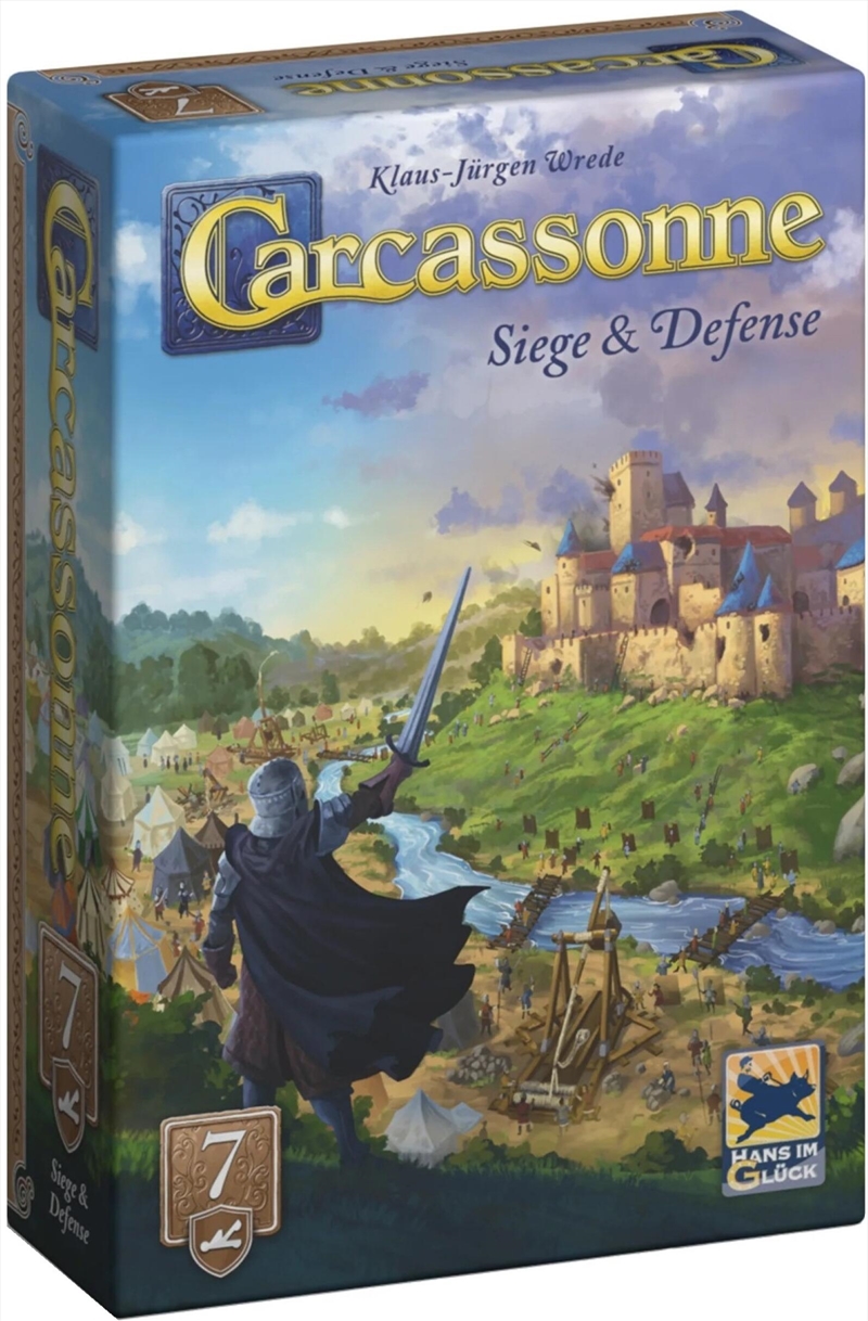 Carcassonne Expansion 7 - Siege And Defence (2025 Redesign)/Product Detail/Board Games