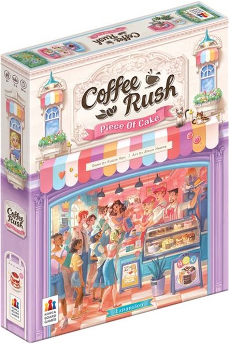 Coffee Rush Piece Of Cake Expansion/Product Detail/Board Games