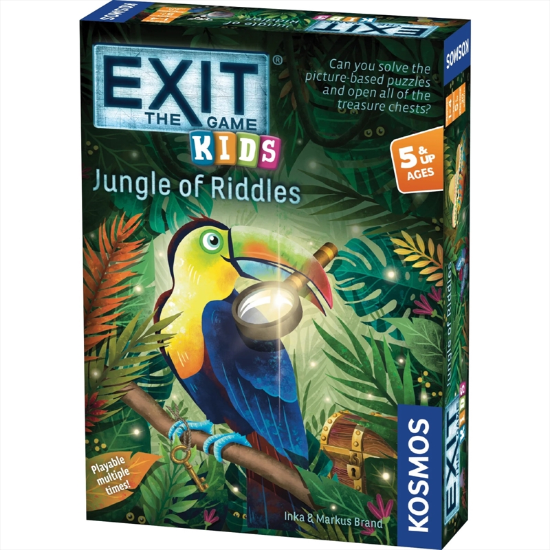 Exit The Game Kids The Jungle Of Riddles/Product Detail/Board Games