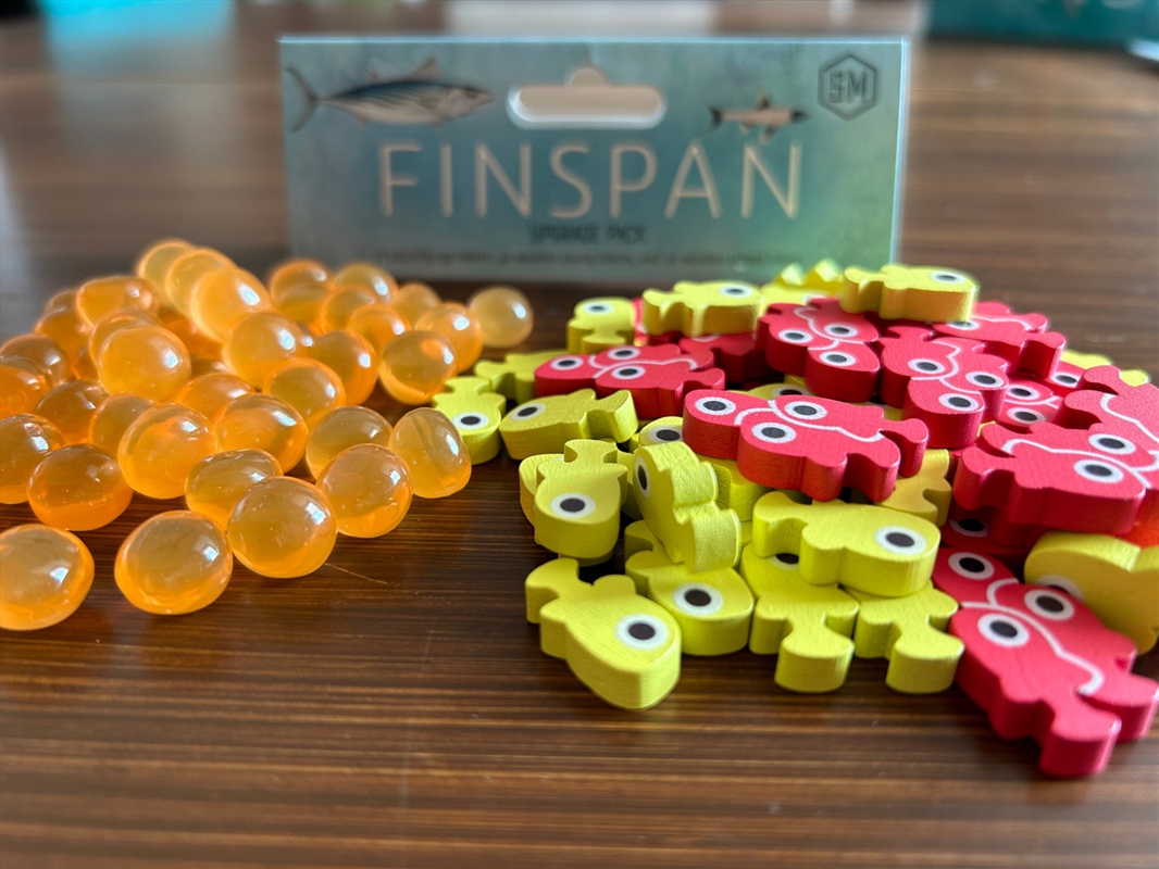Finspan Upgrade Pack (Wooden Tokens & Squishy Eggs)/Product Detail/Board Games