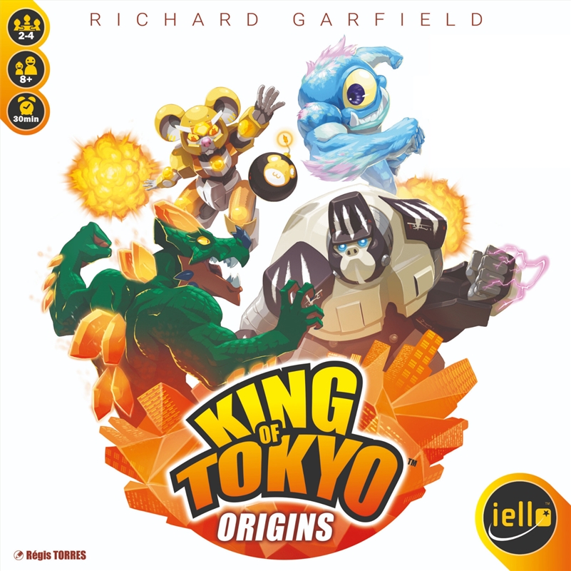 King Of Tokyo Origins/Product Detail/Board Games