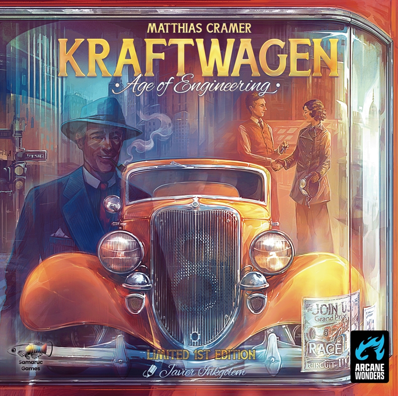 Kraftwagen Age Of Engineering/Product Detail/Board Games