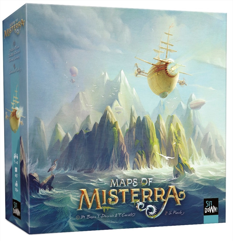 Maps Of Misterra/Product Detail/Board Games