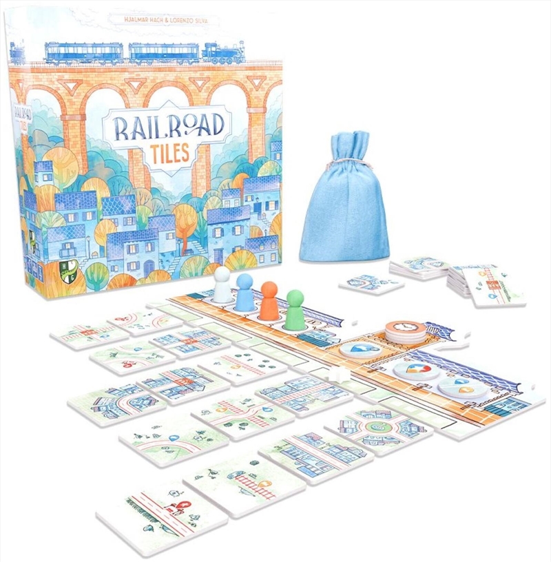 Railroad Tiles - Core Game/Product Detail/Board Games