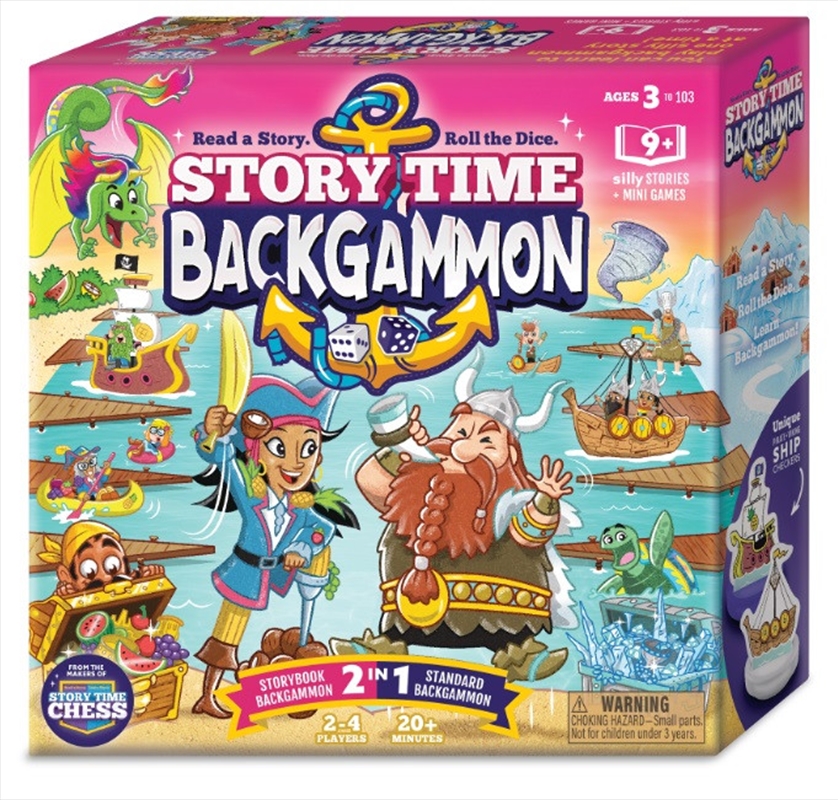 Story Time Backgammon/Product Detail/Board Games