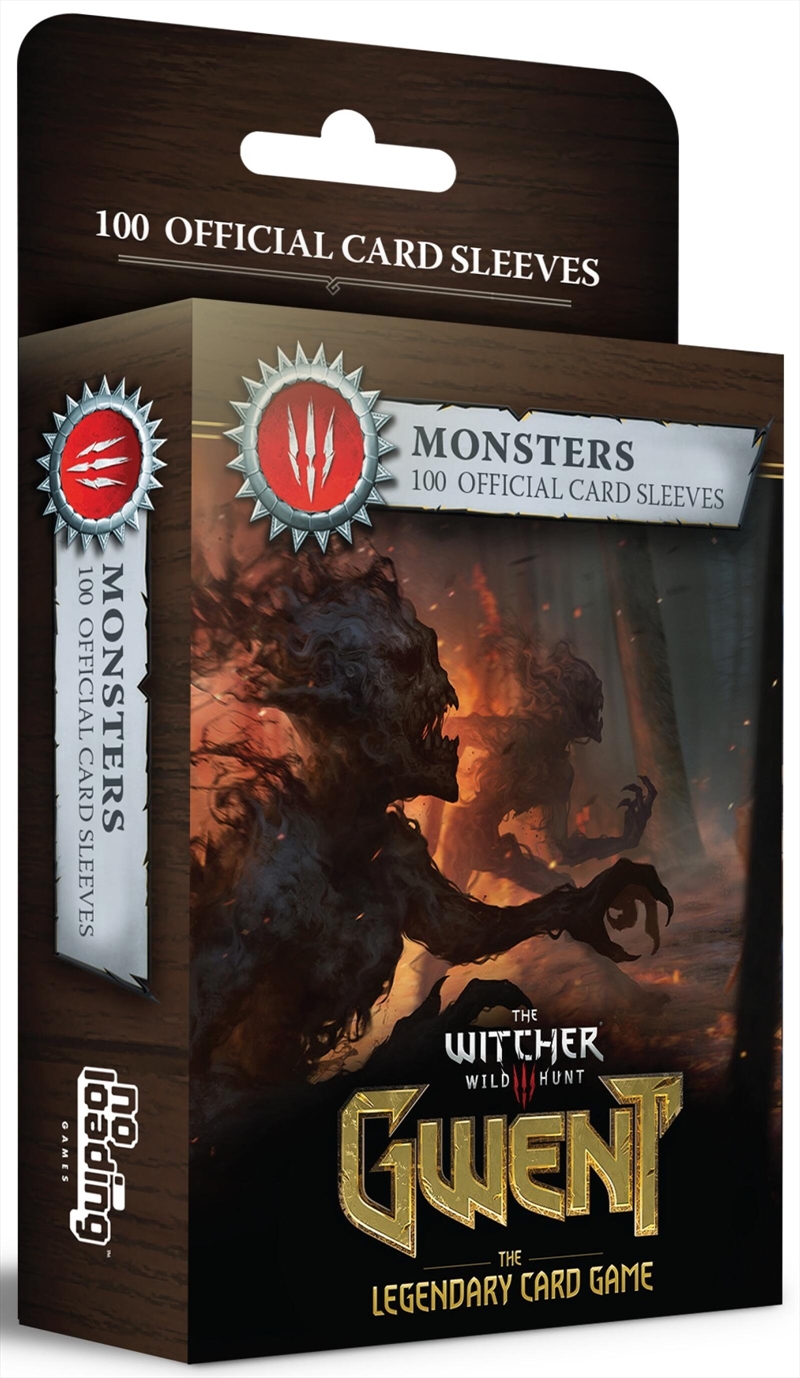 The Witcher - Gwent Monsters Sleeves (100)/Product Detail/Board Games
