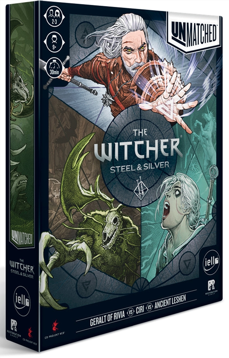 Unmatched - The Witcher - Steel And Silver/Product Detail/Board Games