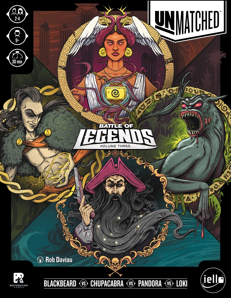 Unmatched Battle Of Legends Volume 3/Product Detail/Board Games
