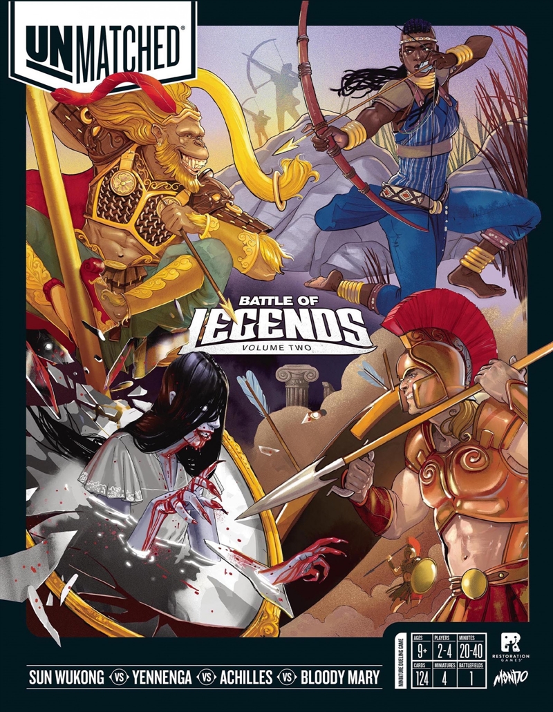 Unmatched Battle Of Legends Volume 2/Product Detail/Board Games
