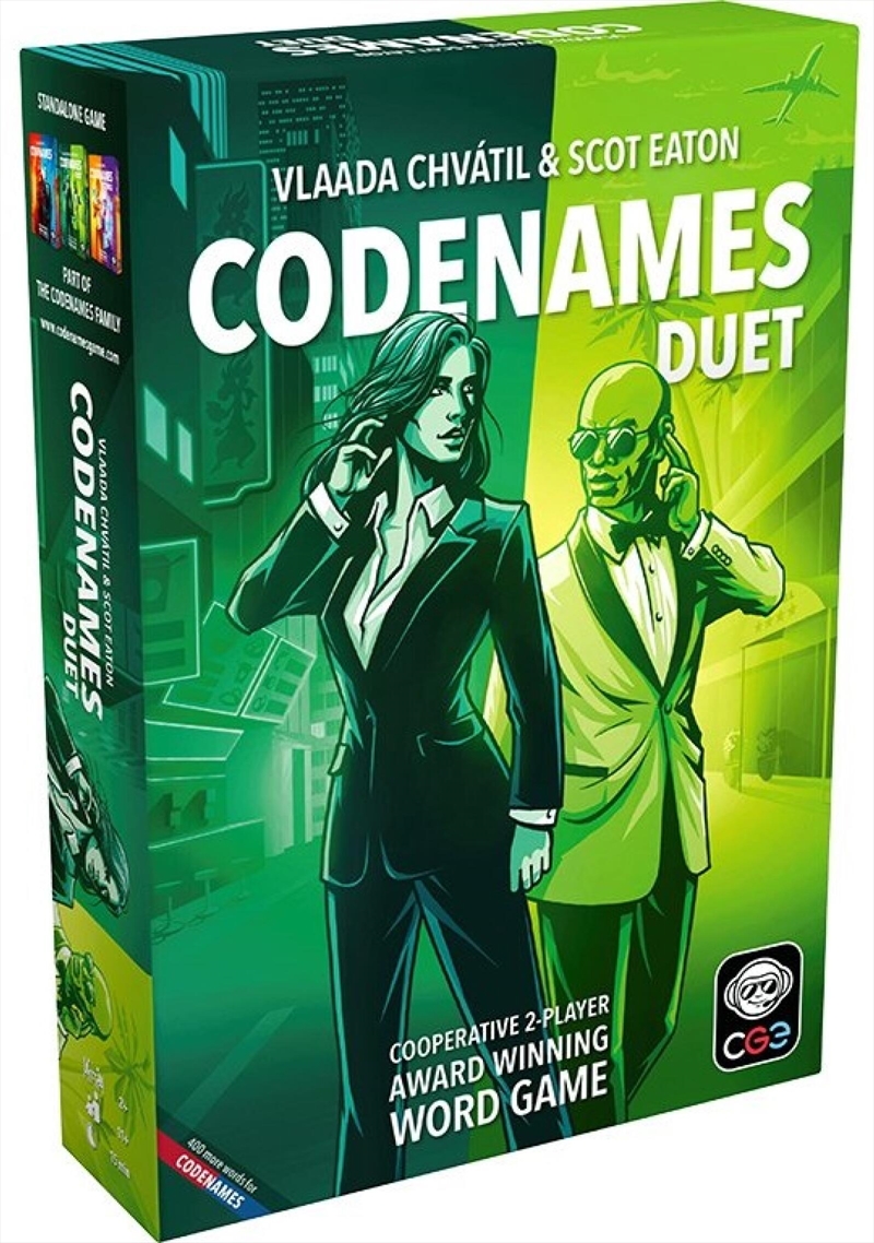 Codenames Duet (2025 Refresh)/Product Detail/Card Games