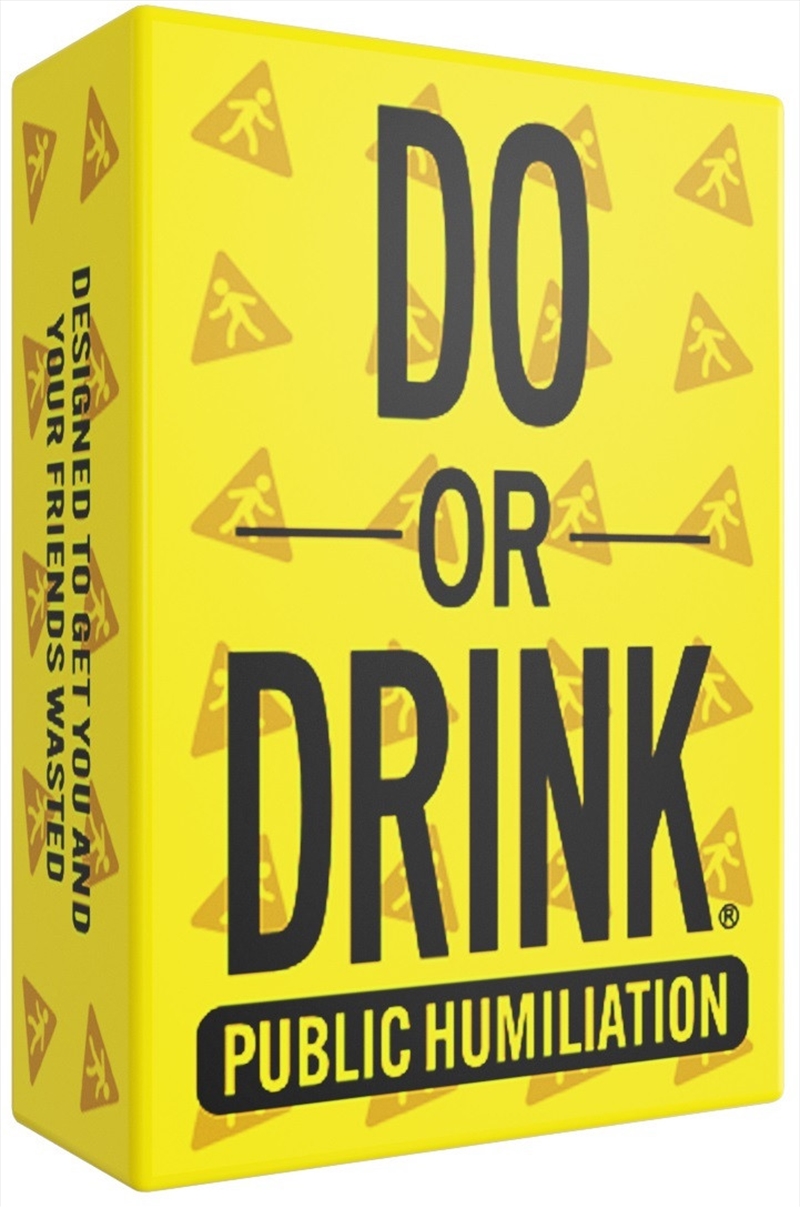 Do Or Drink Public Humiliation (Wasted)/Product Detail/Card Games