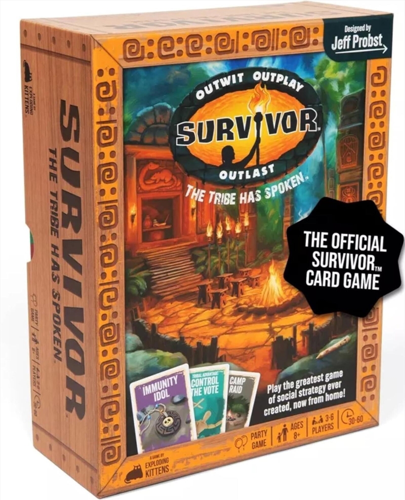 Survivor The Tribe Has Spoken (By Exploding Kittens)/Product Detail/Card Games