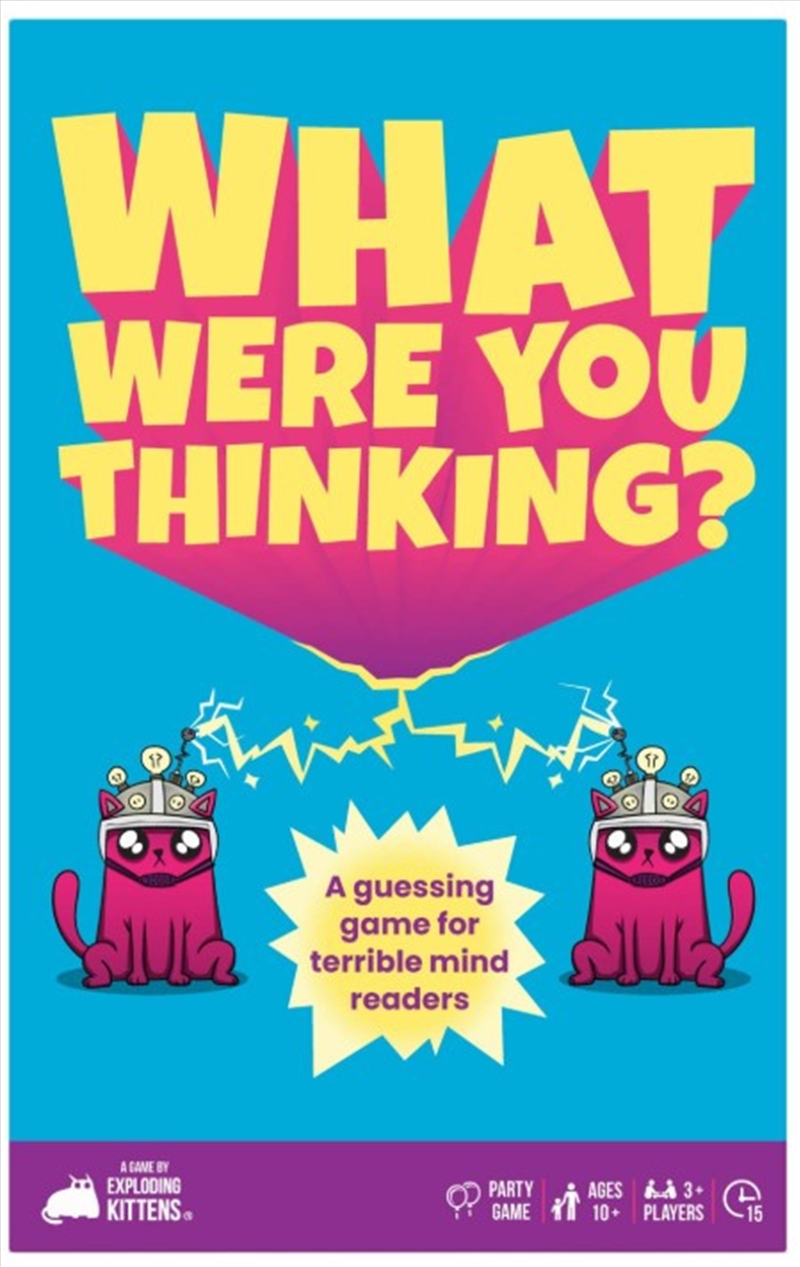 What Were You Thinking? (By Exploding Kittens)/Product Detail/Card Games