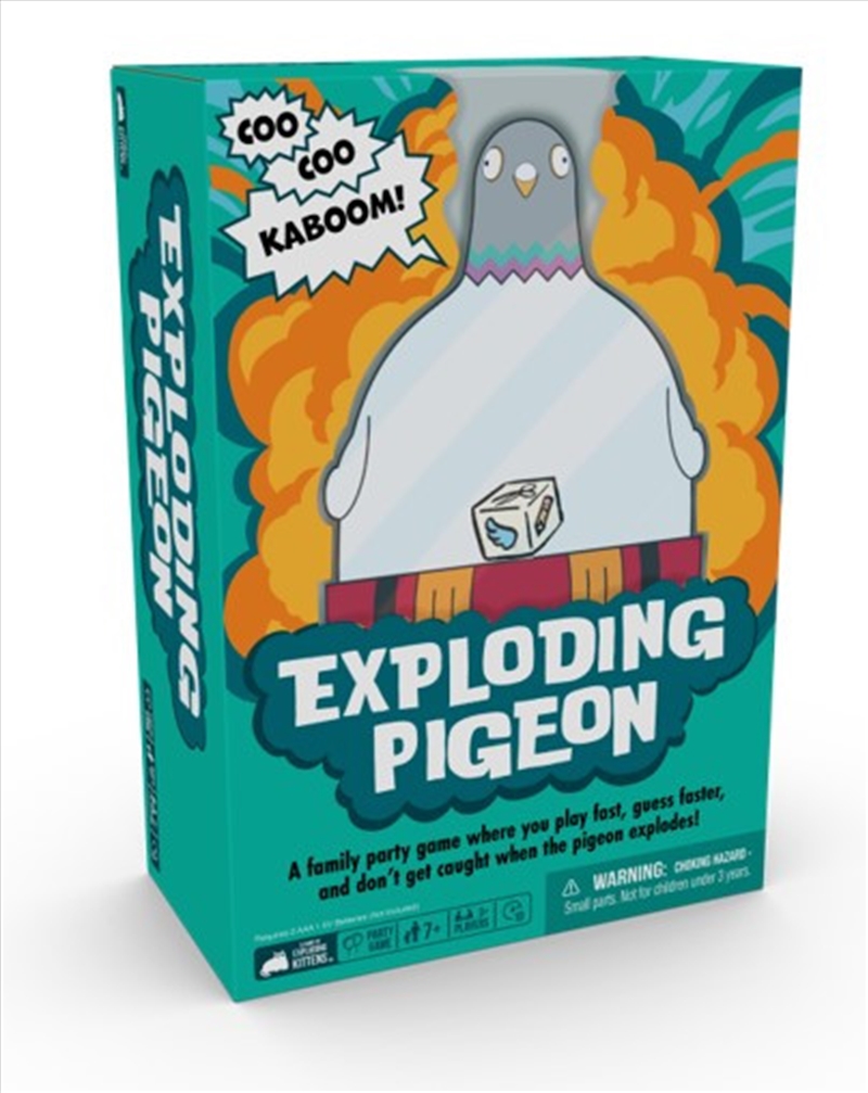 Exploding Pigeon (By Exploding Kittens)/Product Detail/Card Games