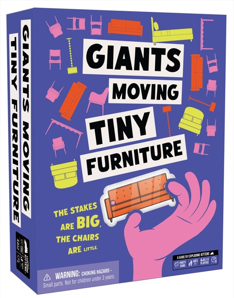Giants Moving Tiny Furniture (By Exploding Kittens)/Product Detail/Card Games
