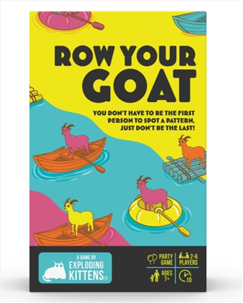 Row Your Goat (By Exploding Kittens)/Product Detail/Card Games