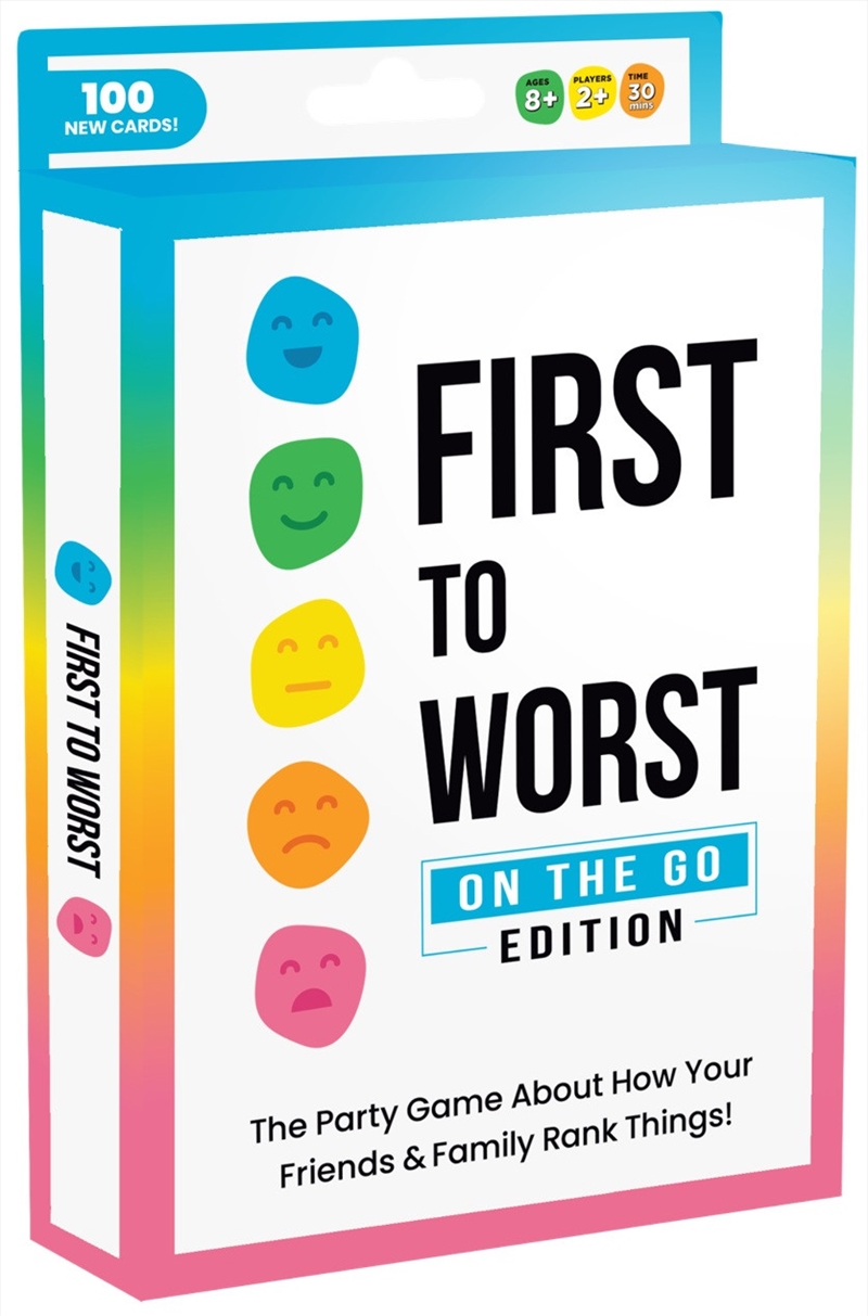 First To Worst Tuckbox/Product Detail/Card Games