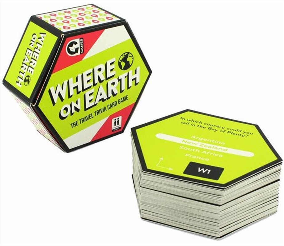 Hex Games - Where On Earth?/Product Detail/Card Games