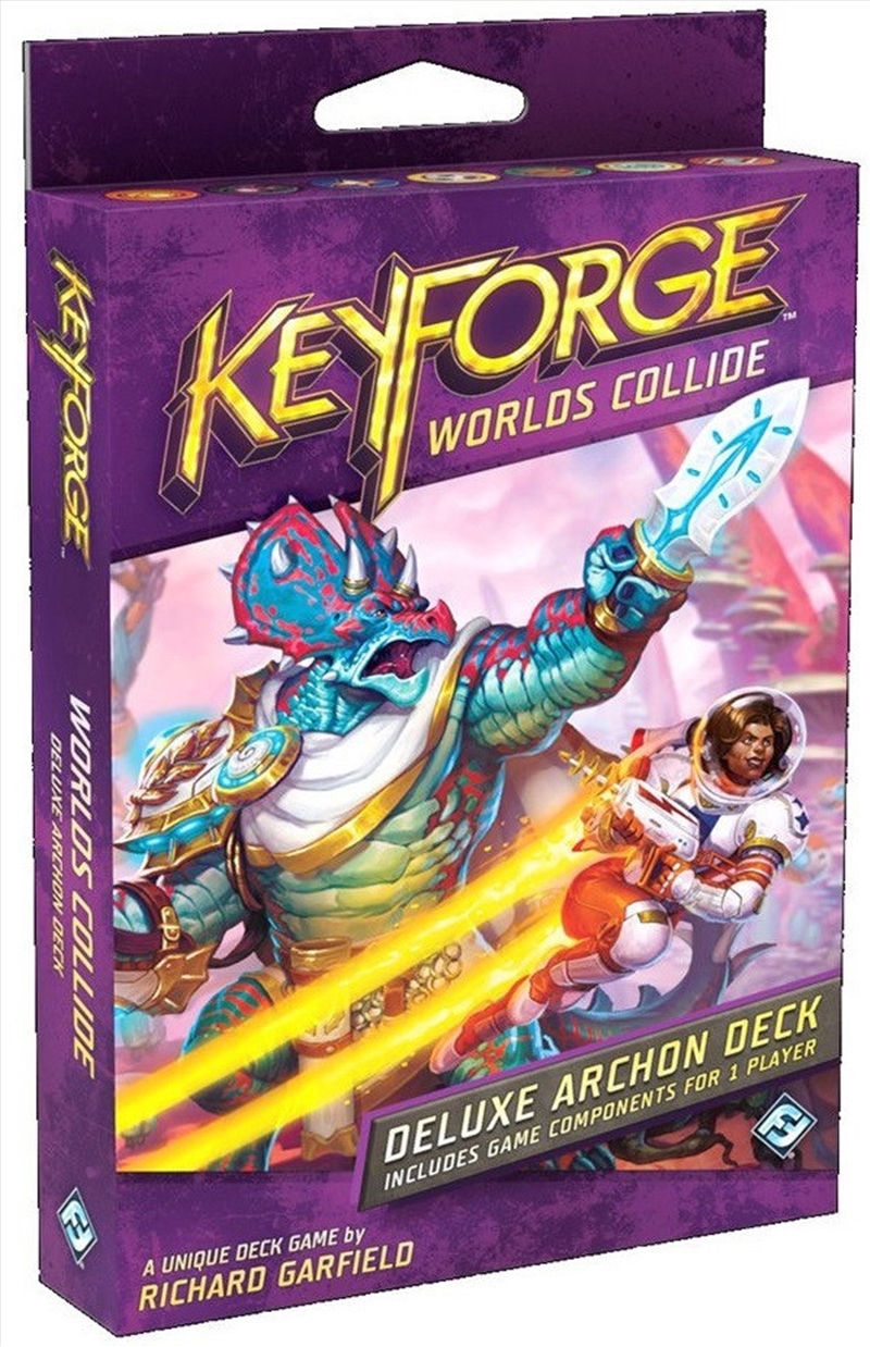 Keyforge Worlds Collide - Deluxe Deck/Product Detail/Card Games