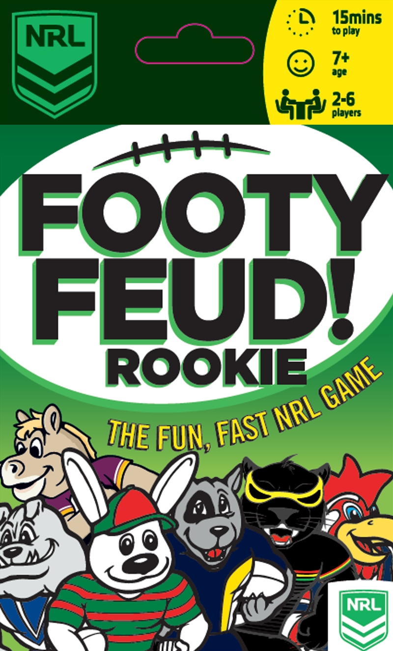 Nrl Footy Feud Rookie/Product Detail/Card Games