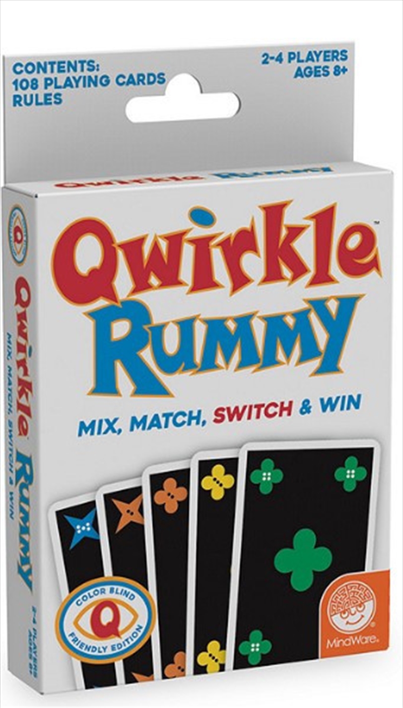 Qwirkle Rummy - Colour Blind Edition/Product Detail/Card Games