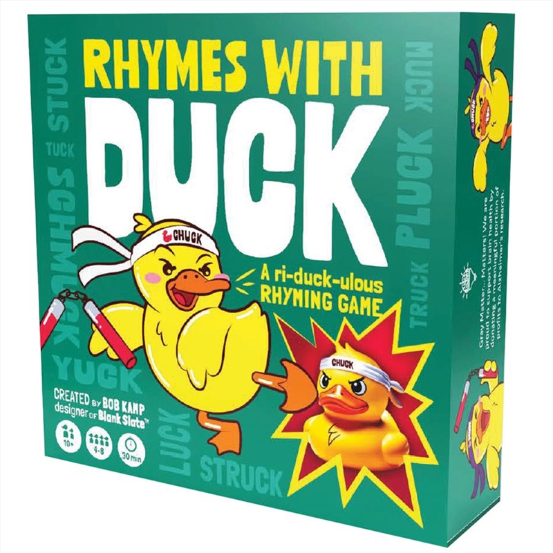 Rhymes With Duck/Product Detail/Card Games