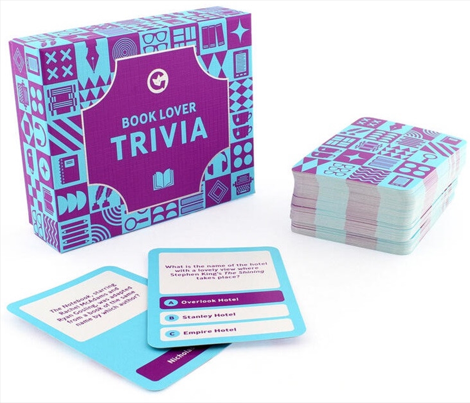 Book Lover Trivia/Product Detail/Card Games