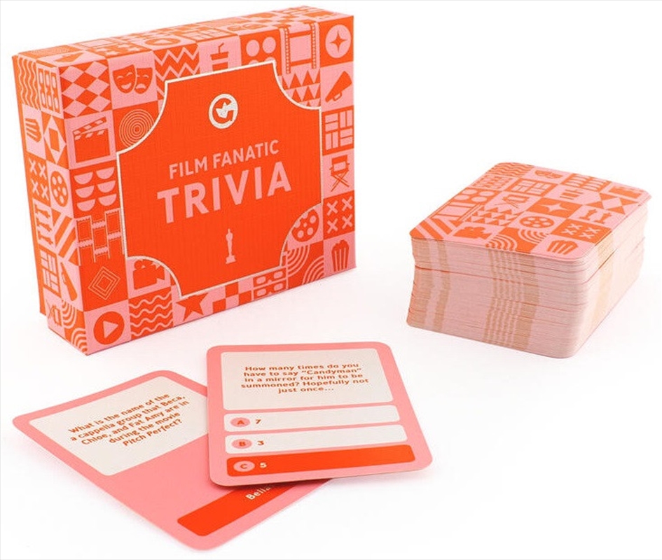 Film Fanatic Trivia/Product Detail/Card Games