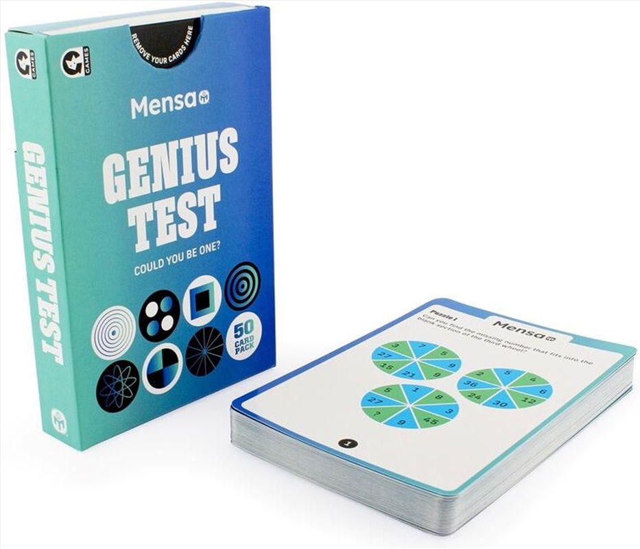 Mensa - Genius Test/Product Detail/Dice Games