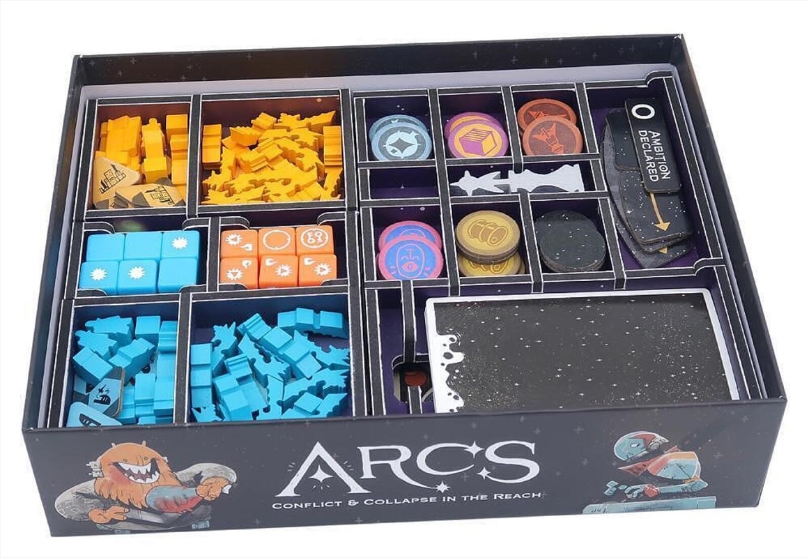 Folded Space Colour Game Inserts - Arcs/Product Detail/Games Accessories