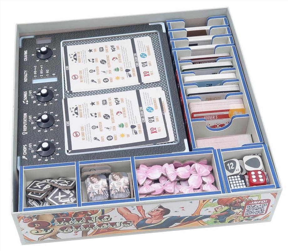 Folded Space Game Inserts - Rock Hard 1977/Product Detail/Games Accessories