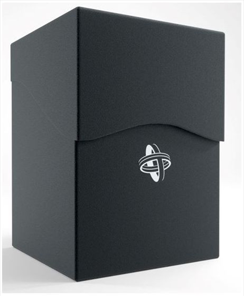 Gamegenic Deck Holder Holds 100 Sleeves Deck Box Black/Product Detail/Games Accessories