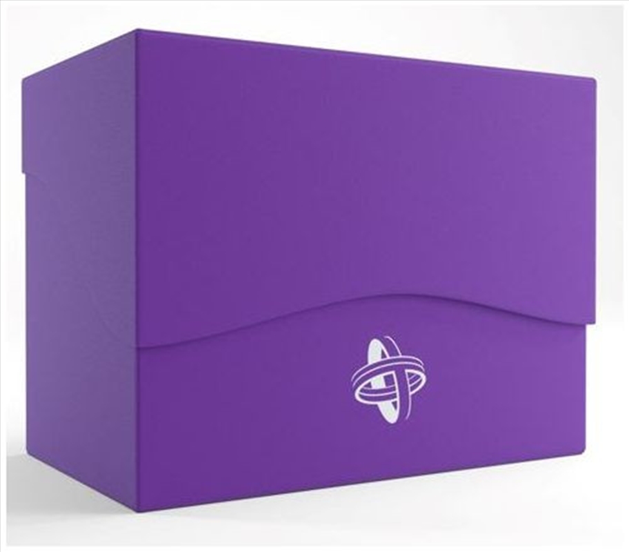 Gamegenic Side Holder Holds 80 Sleeves Deck Box Purple/Product Detail/Games Accessories