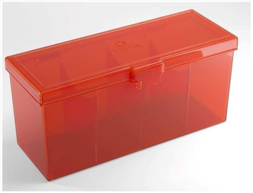 Gamegenic Fourtress Holds 320 Sleeves Deck Box Red/Product Detail/Games Accessories
