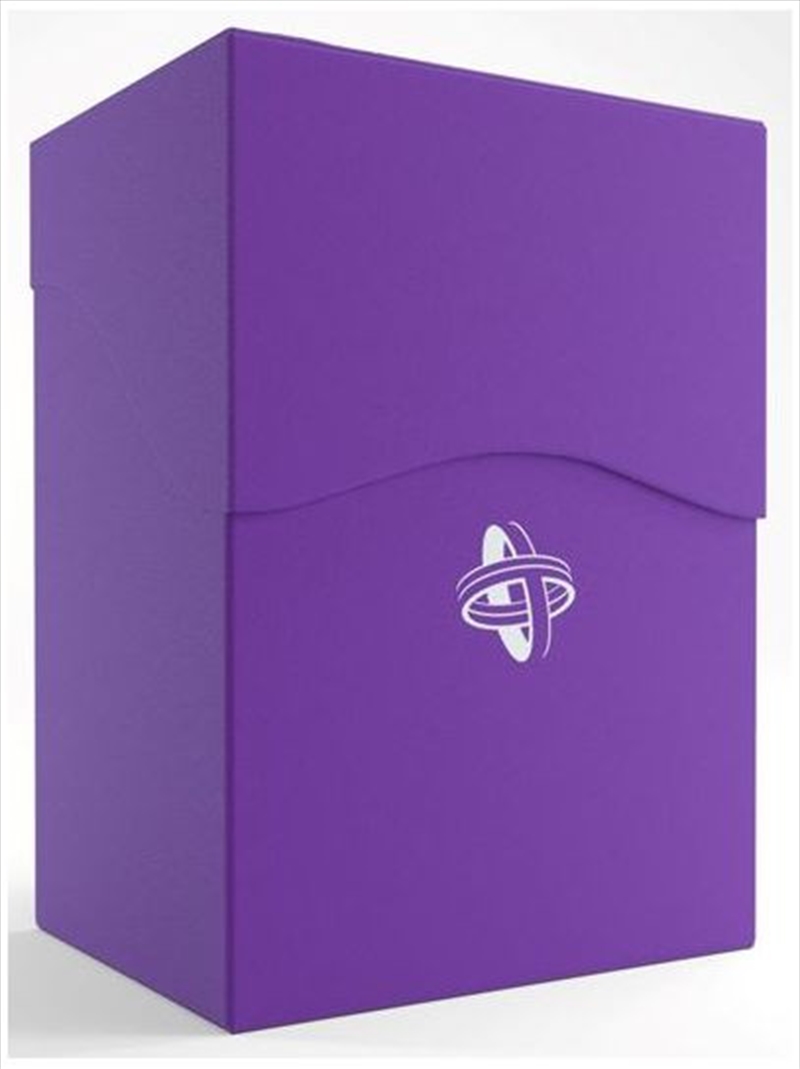 Gamegenic Deck Holder Holds 80 Sleeves Deck Box Purple/Product Detail/Games Accessories