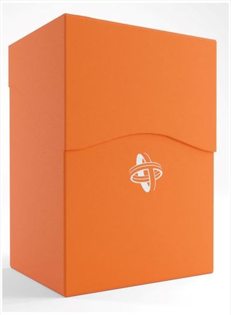 Gamegenic Deck Holder Holds 80 Sleeves Deck Box Orange/Product Detail/Games Accessories