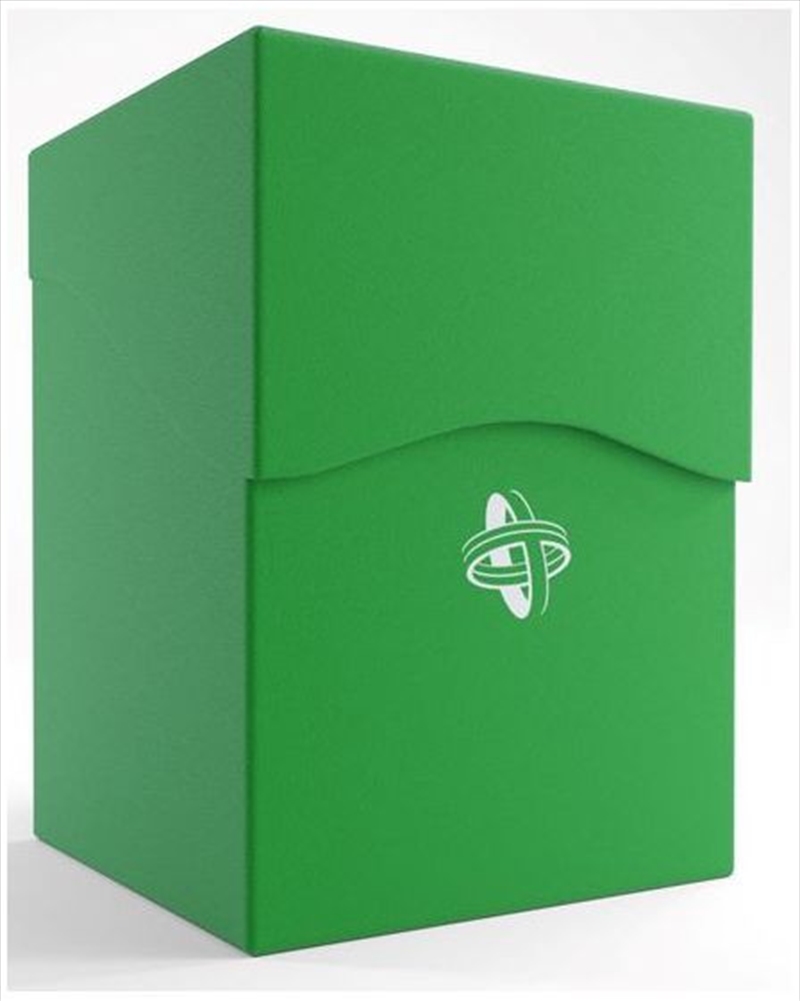 Gamegenic Deck Holder Holds 100 Sleeves Deck Box Green/Product Detail/Games Accessories