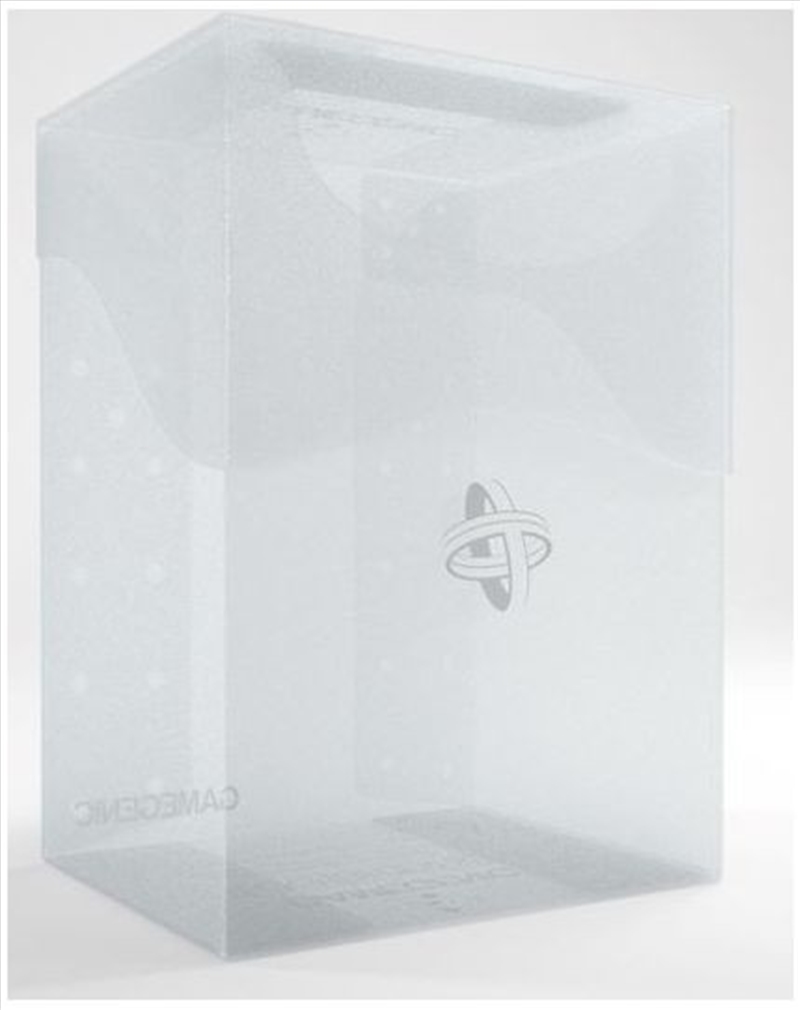 Gamegenic Deck Holder Holds 80 Sleeves Deck Box Clear/Product Detail/Games Accessories