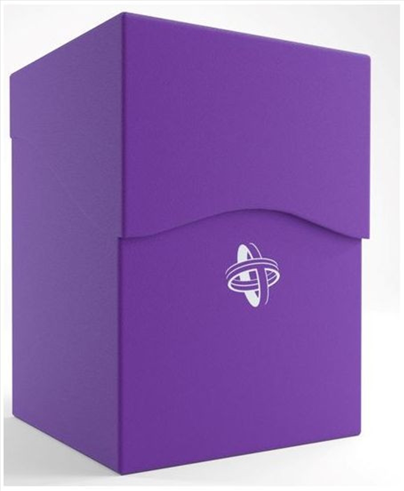 Gamegenic Deck Holder Holds 100 Sleeves Deck Box Purple/Product Detail/Games Accessories