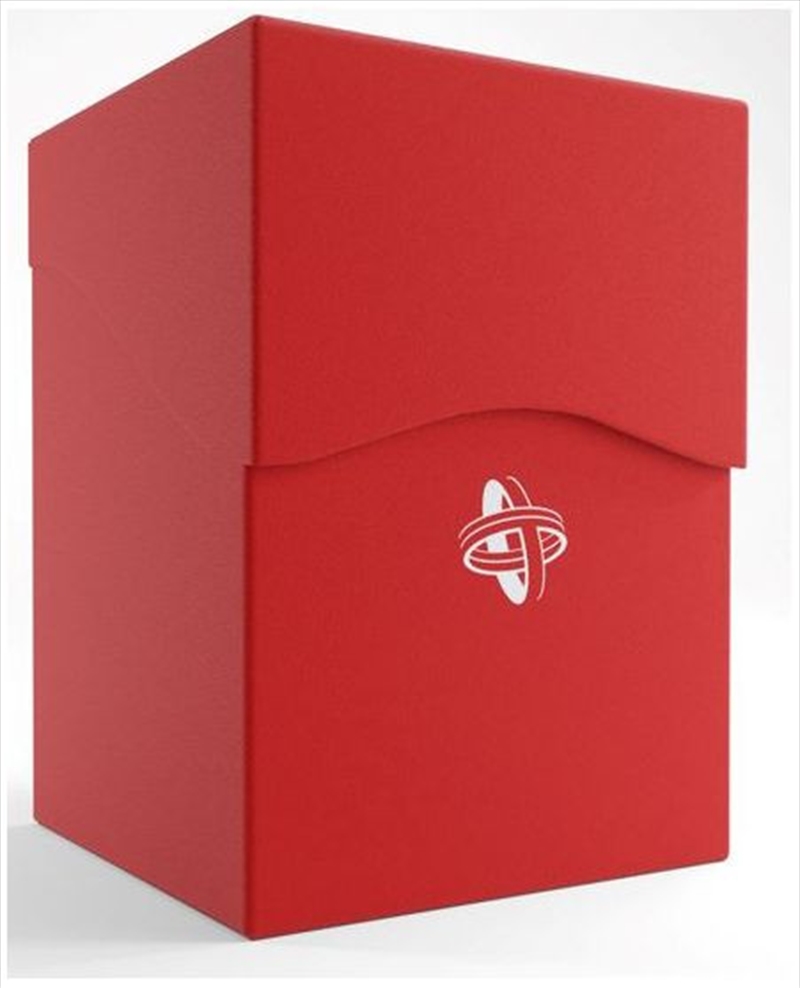 Gamegenic Deck Holder Holds 100 Sleeves Deck Box Red/Product Detail/Games Accessories