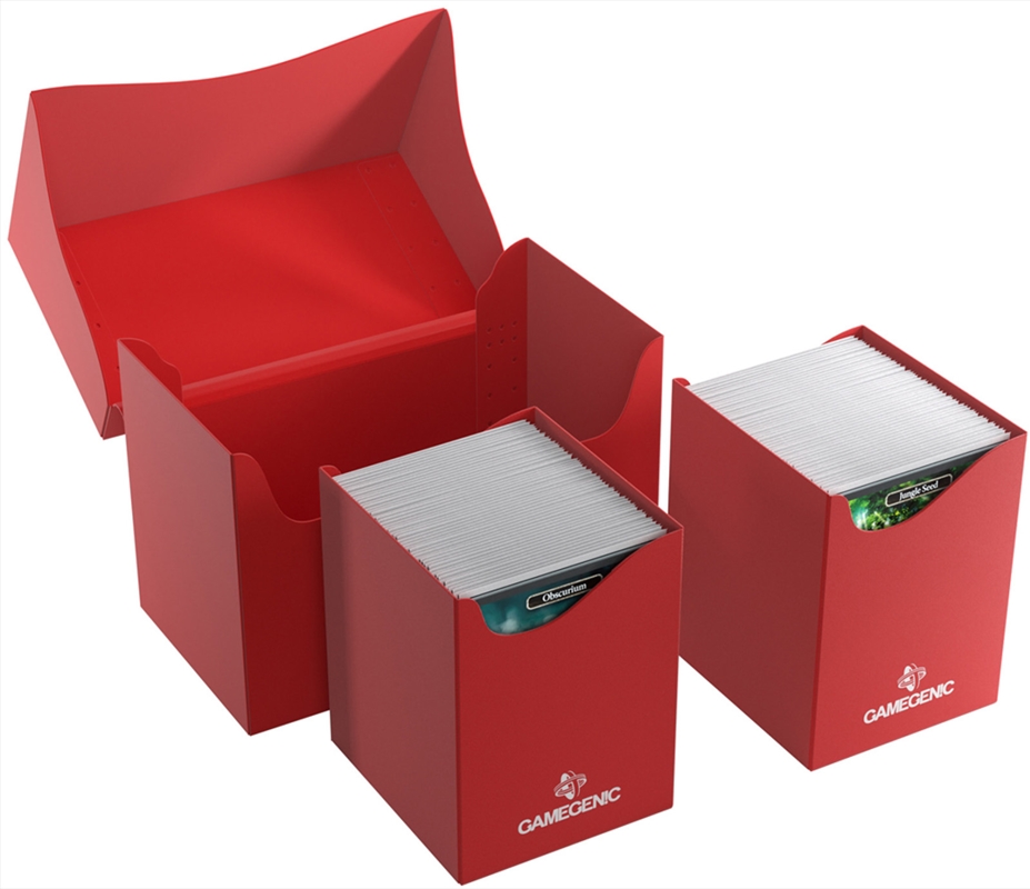Gamegenic Double Deck Holder 200+ Xl Red/Product Detail/Games Accessories