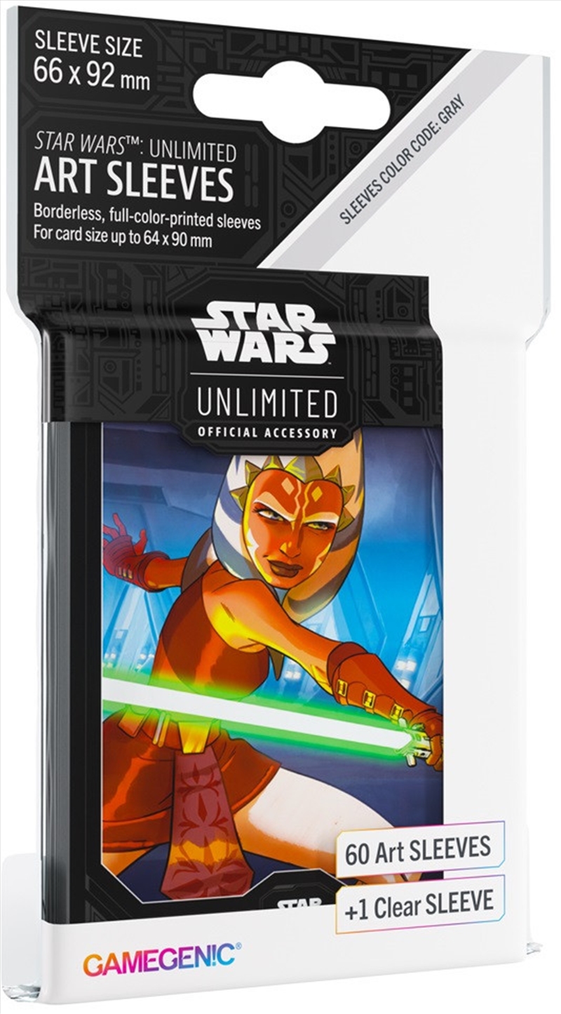 Gamegenic Star Wars Unlimited Art Sleeves - Ahsoka Tano/Product Detail/Games Accessories