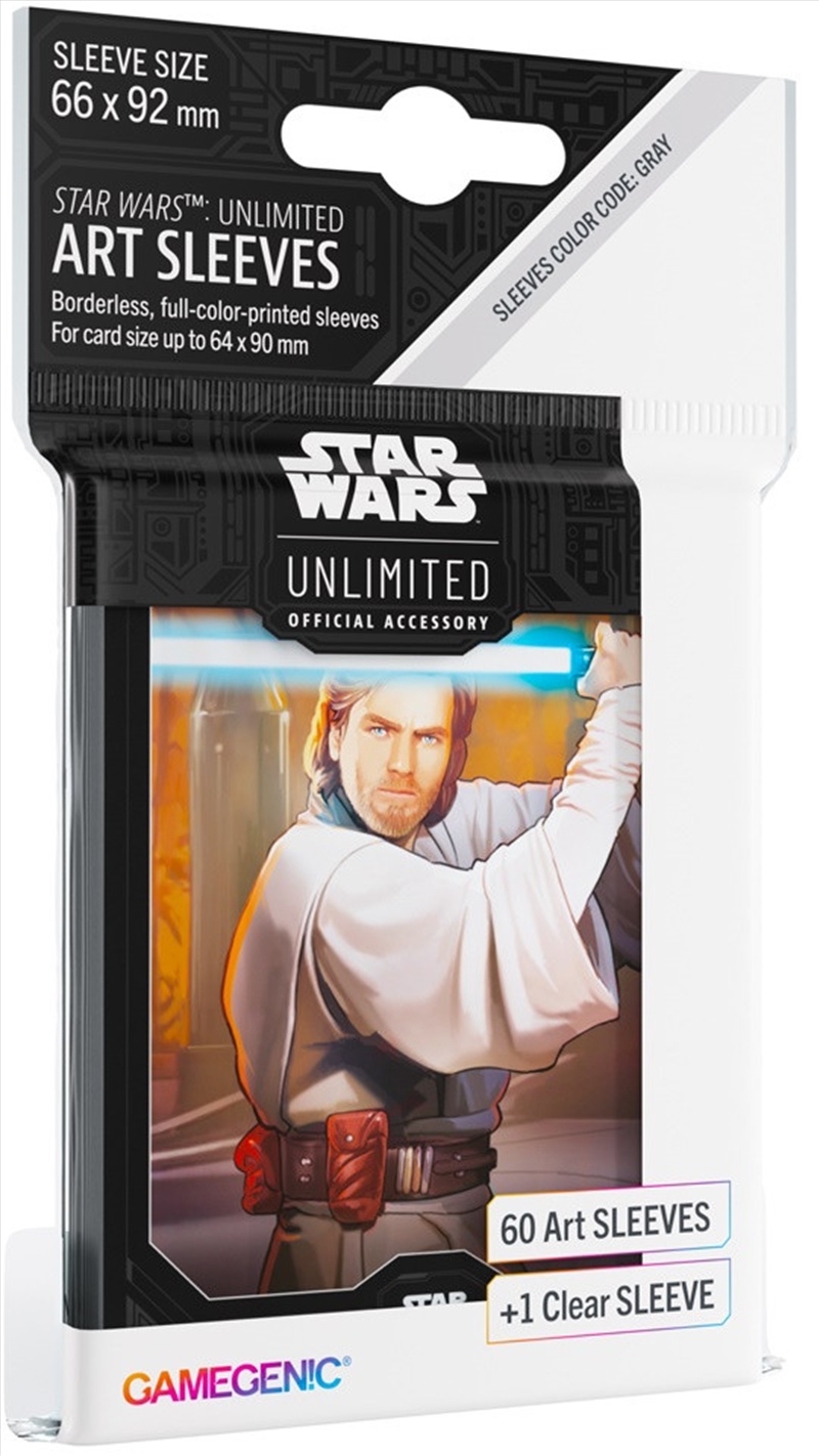 Gamegenic Star Wars Unlimited Art Sleeves - Obi-Wan Kenobi/Product Detail/Games Accessories