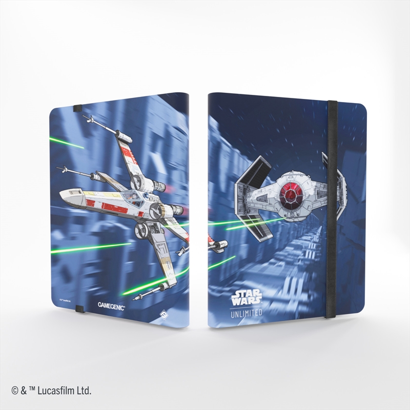 Gamegenic Star Wars Unlimited 18-Pocket Album - X-Wing/Tie Fighter/Product Detail/Games Accessories