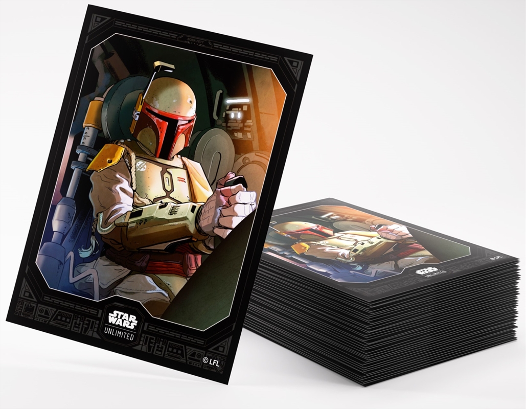 Gamegenic Star Wars Unlimited Art Sleeves - Boba Fett/Product Detail/Games Accessories