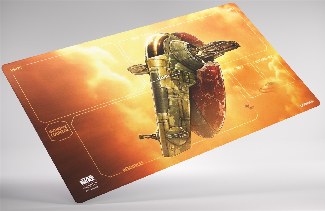 Gamegenic Star Wars Unlimited Game Mat - Fett's Firespray/Product Detail/Games Accessories